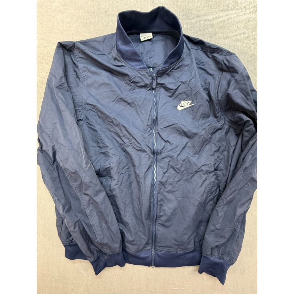 Nike Blue Utility Track‎ Men Jacket Size Medium Running